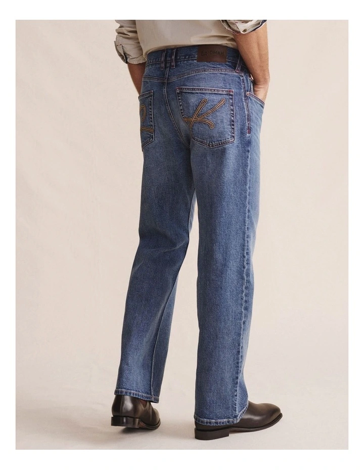 Geurie 5 Pocket (Long 38) Mid Rise Jean 1PAM00050L in Mid Wash image 2