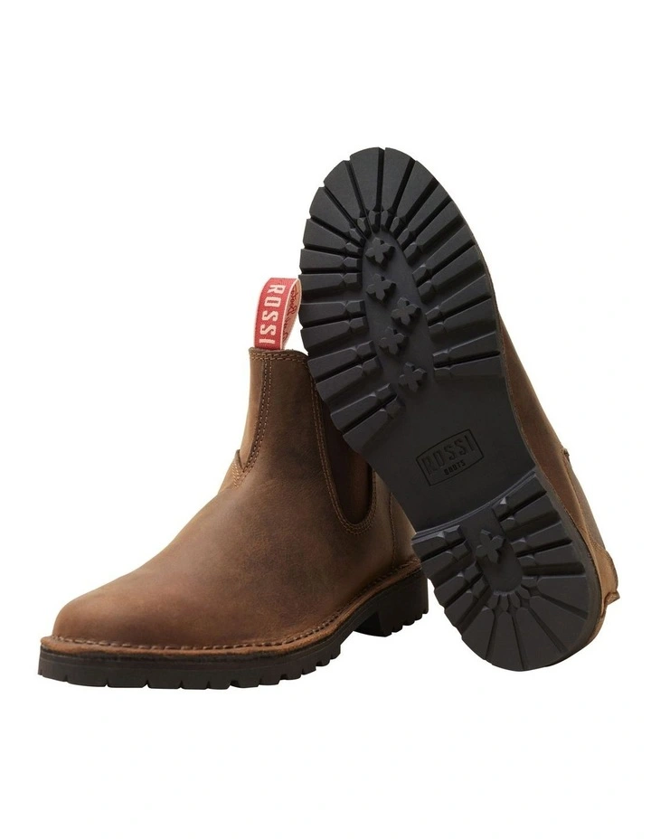 4003 Simpson Stichdown Boot in Tan image 4