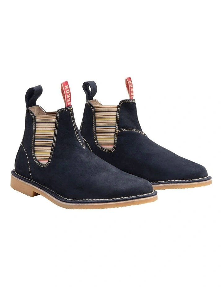 Burnett Stichdown 4008 Chelsea Boot in Navy image 1