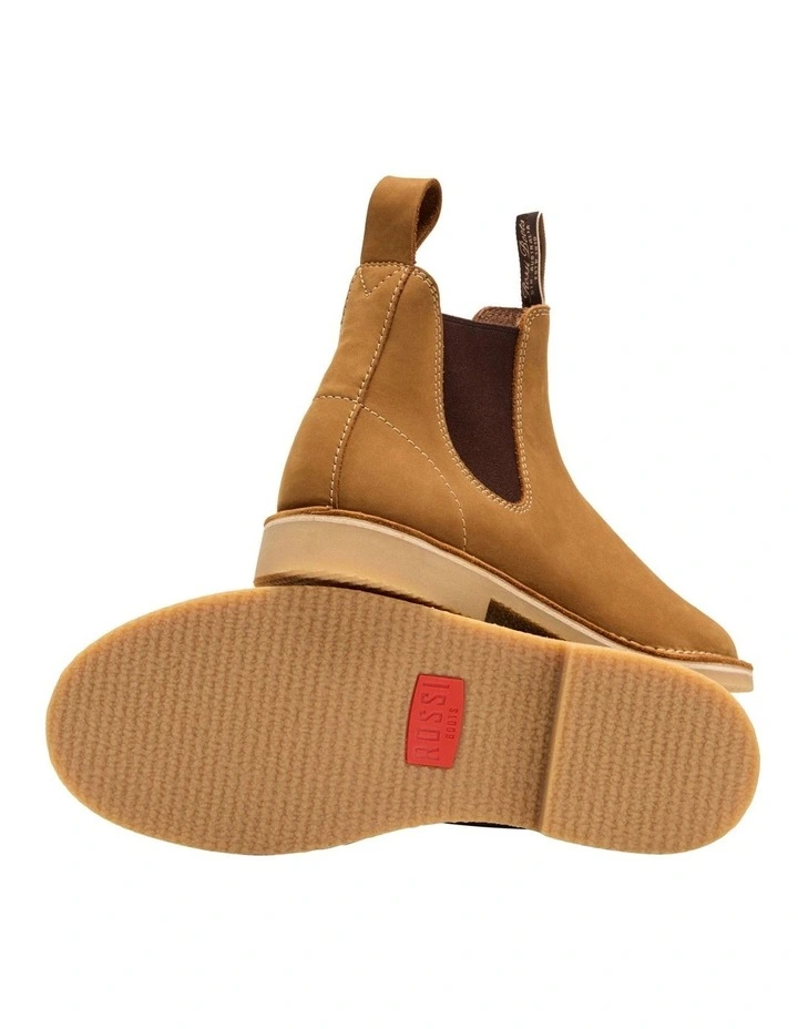 Burnett Stichdown 4008 Chelsea Boot in Wheat Boot image 3