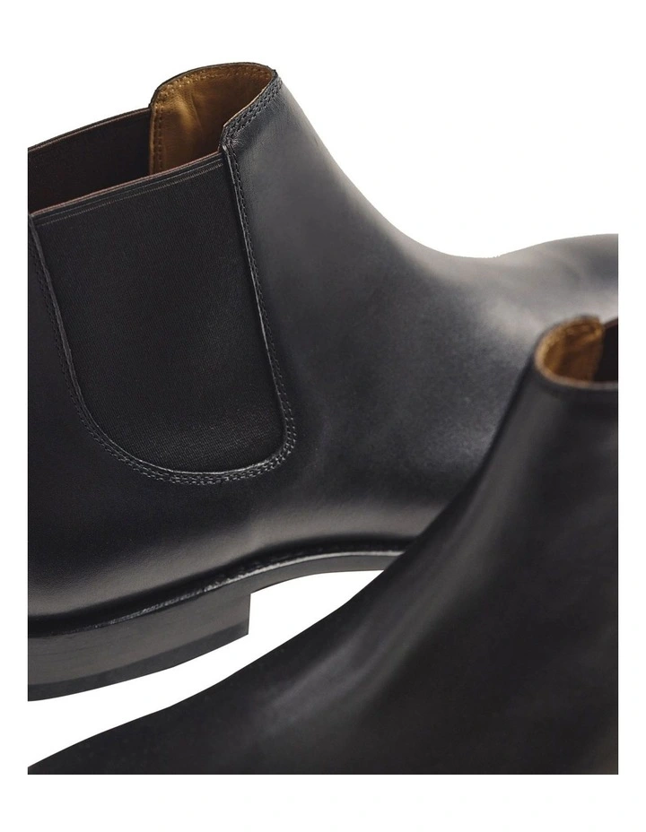 Sidney Boot in Black Wide K0001WBLK image 5