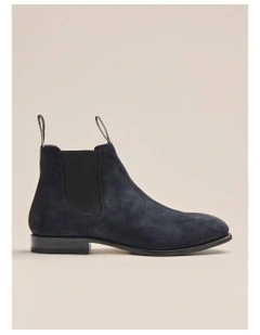 Durham Suede Boot in Navy K0002 NAV