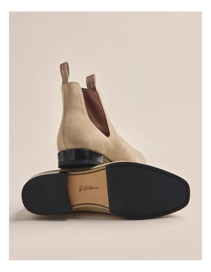 Durham Suede Boot K0002 in Sand image 3