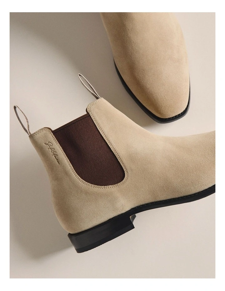 Durham Suede Boot K0002 in Sand image 4
