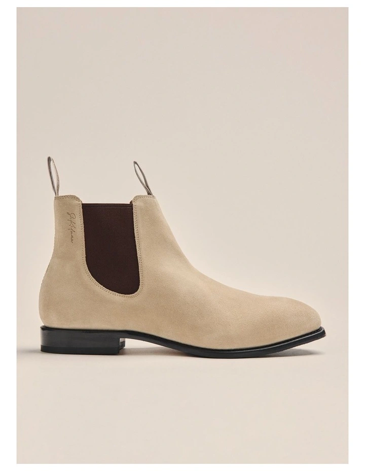 K0002 PSN Durham Suede Boot in Pale Sand image 1