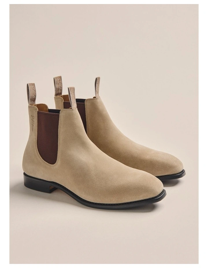 K0002 PSN Durham Suede Boot in Pale Sand image 2