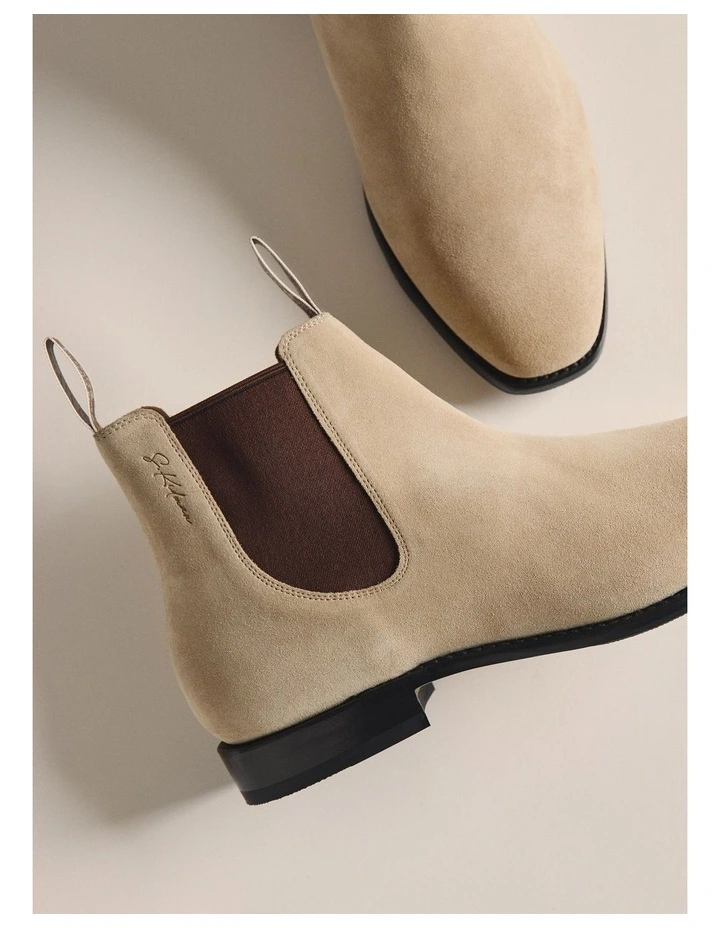 K0002 PSN Durham Suede Boot in Pale Sand image 4