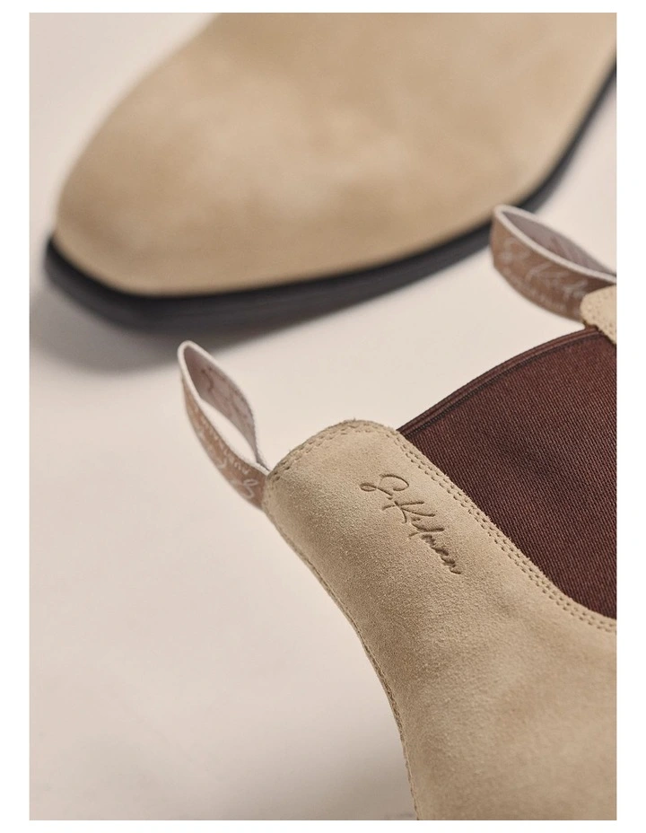 K0002 PSN Durham Suede Boot in Pale Sand image 5