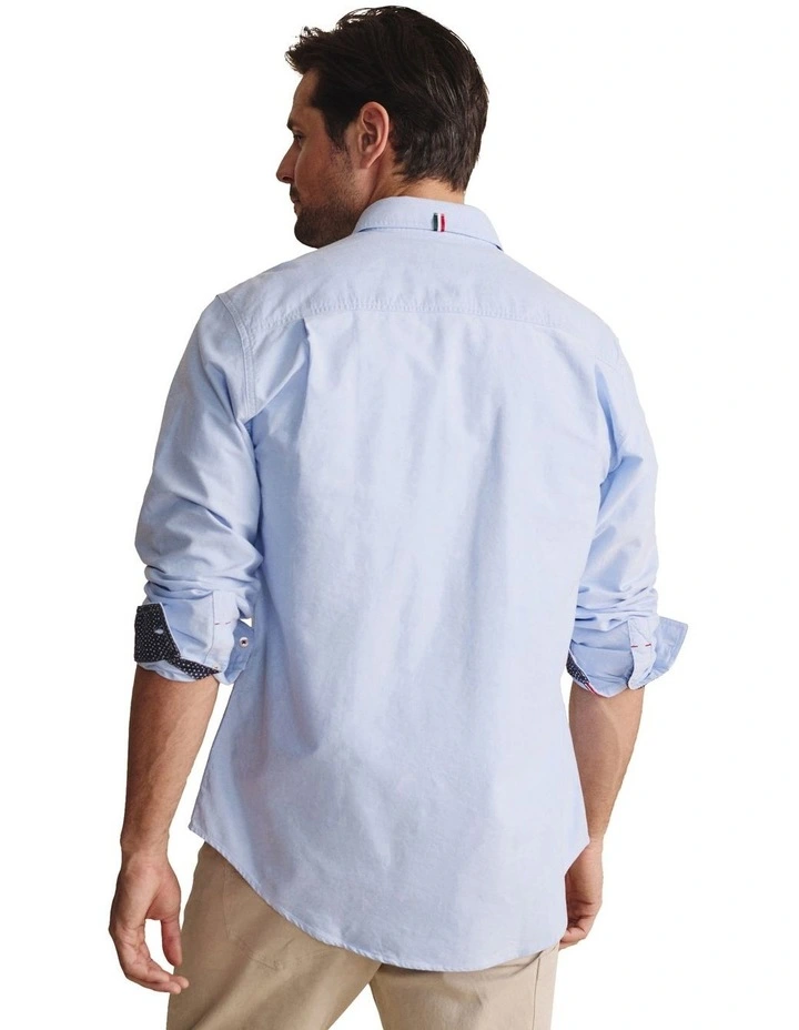 Aberdeen Long Sleeve Shirt in Blue image 2