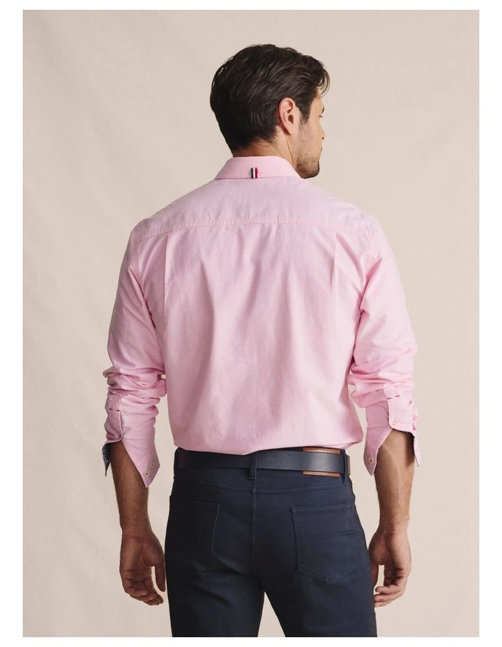 Aberdeen Long Sleeve Shirt in Pale Pink image 2
