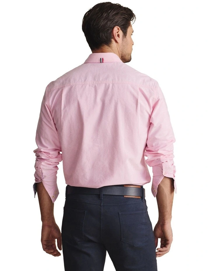 Aberdeen Long Sleeve Shirt in Pale Pink image 2