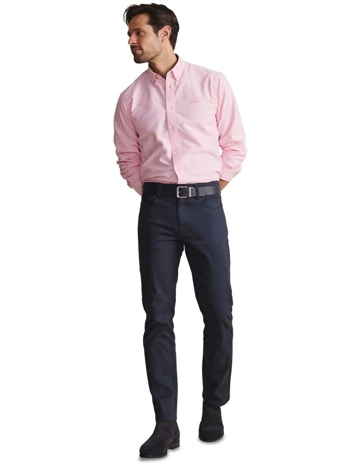 Aberdeen Long Sleeve Shirt in Pale Pink image 3