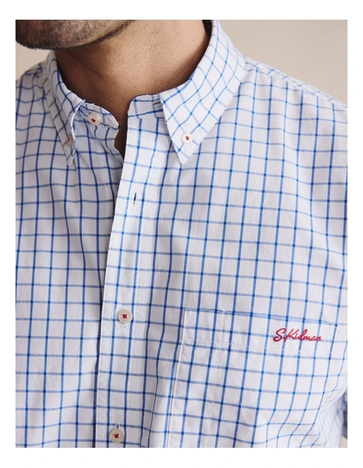 Murchison Long Sleeve Shirt in Mid Blue image 5