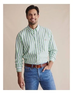 Dexter Long Sleeve Shirt in Green