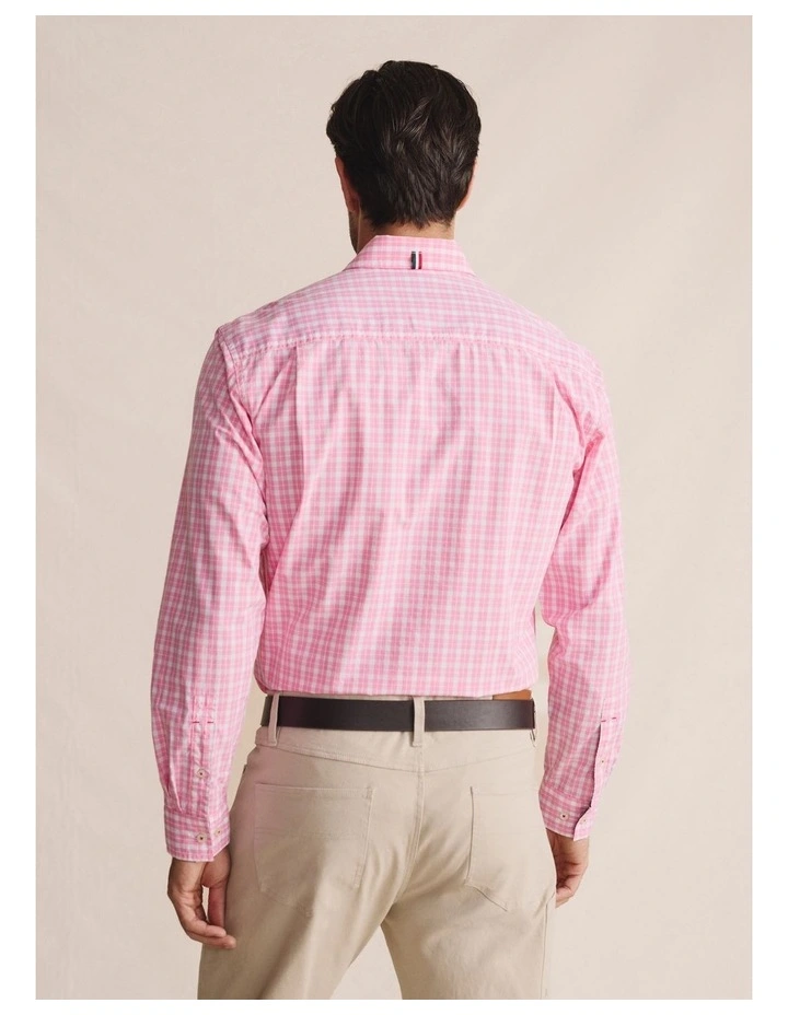 Aberdeen Long Sleeve Shirt in Pale Pink image 2