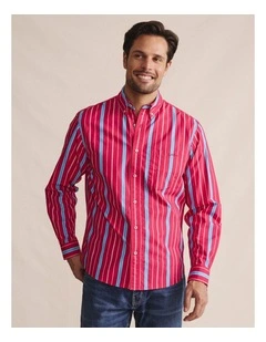 S.Kidman 1SHM00084 - Aberdeen Long Sleeve Shirt - Orange