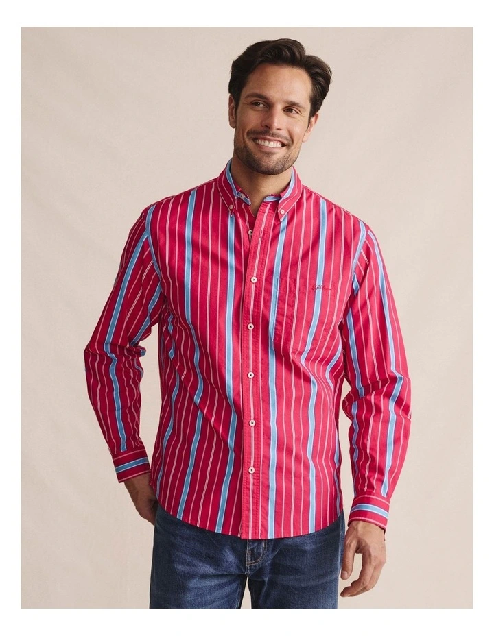 S.Kidman 1SHM00084 - Aberdeen Long Sleeve Shirt - Orange image 1