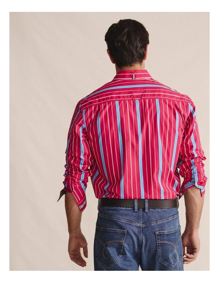 S.Kidman 1SHM00084 - Aberdeen Long Sleeve Shirt - Orange image 2