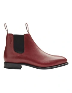 K0011PRED Isabel Boot in Pilbra Red