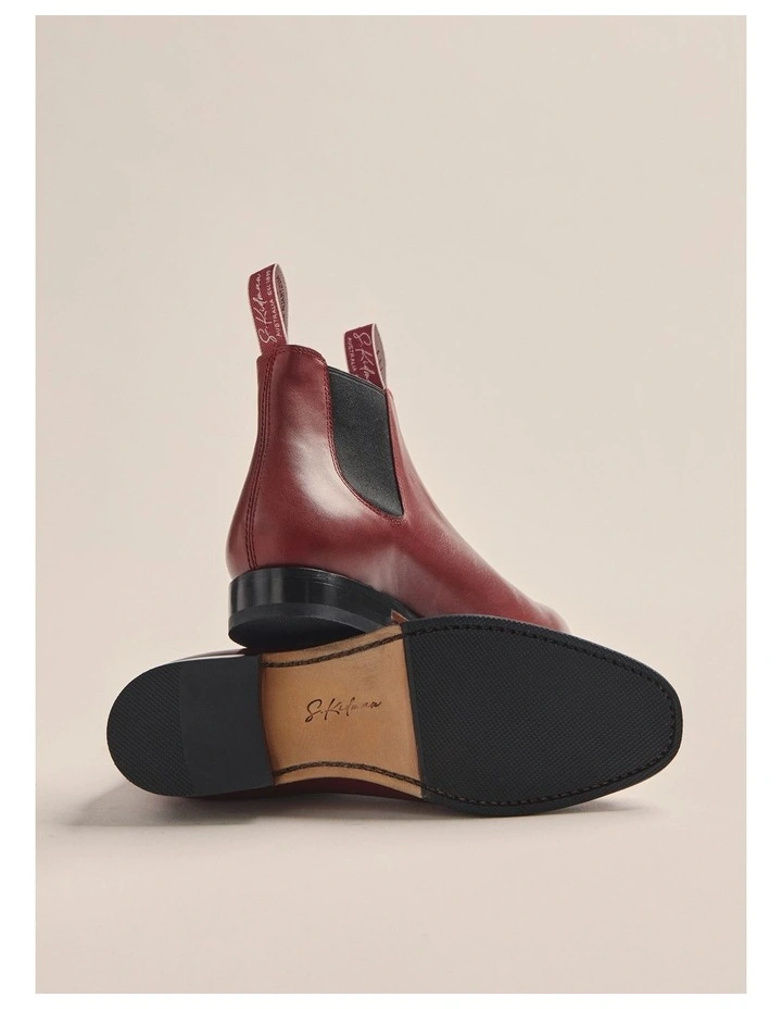 K0011PRED Isabel Boot in Pilbra Red image 3
