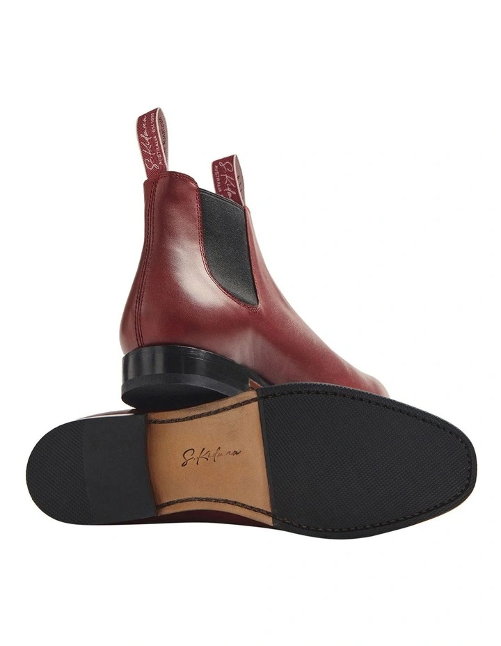 K0011PRED Isabel Boot in Pilbra Red image 3