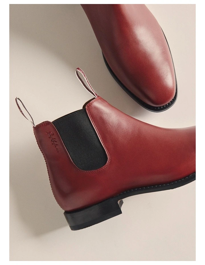 K0011PRED Isabel Boot in Pilbra Red image 4