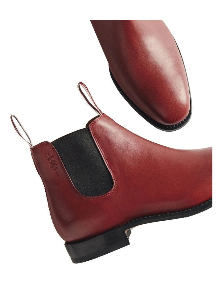 K0011PRED Isabel Boot in Pilbra Red image 4