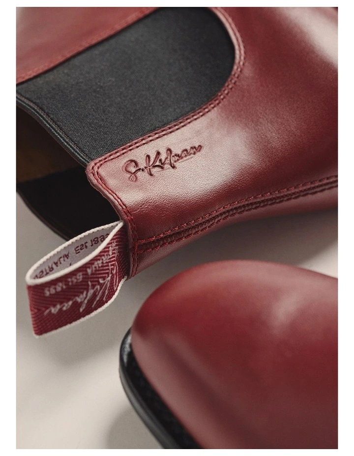 K0011PRED Isabel Boot in Pilbra Red image 5