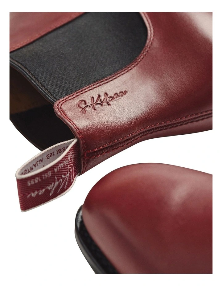 K0011PRED Isabel Boot in Pilbra Red image 5