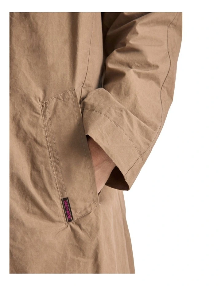Town & Country Lightweight Dry Wax Coat in Desert image 4