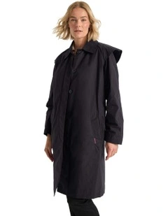 Town & Country Lightweight Dry Wax Coat in Midnight