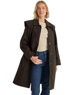 Town & Country Lightweight Dry Wax Coat in Heritage