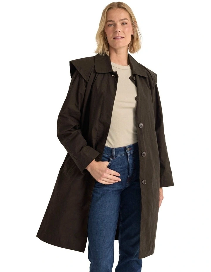 Town & Country Lightweight Dry Wax Coat in Heritage image 1