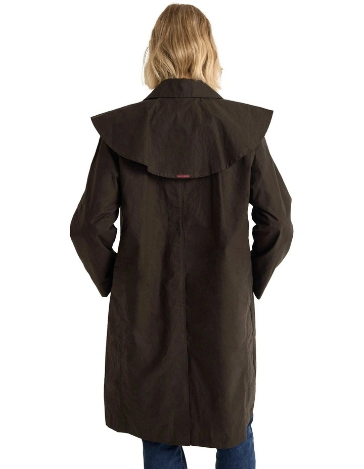 Town & Country Lightweight Dry Wax Coat in Heritage image 3