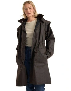 Ladysmith Oilskin Coat in Heritage