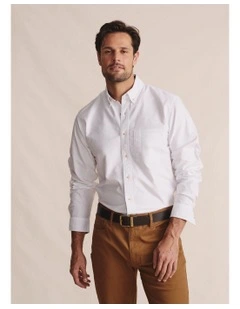 Aberdeen Long Sleeve Shirt 1SHM0001 in White