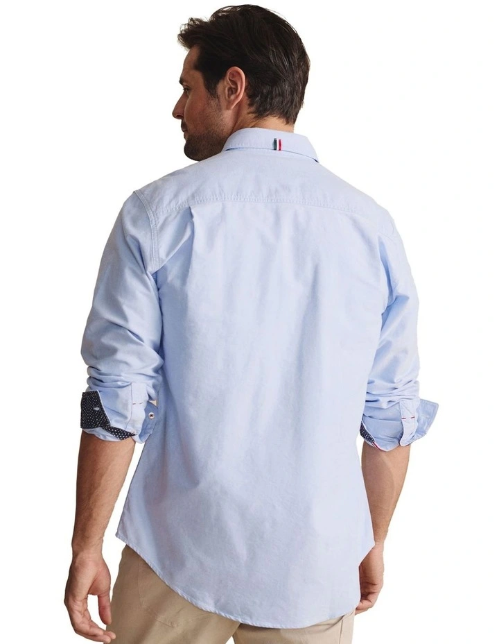 Aberdeen Long Sleeve 1SHM0001 Shirt in Blue image 2