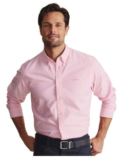 Aberdeen Long Sleeve Shirt in Pale Pink