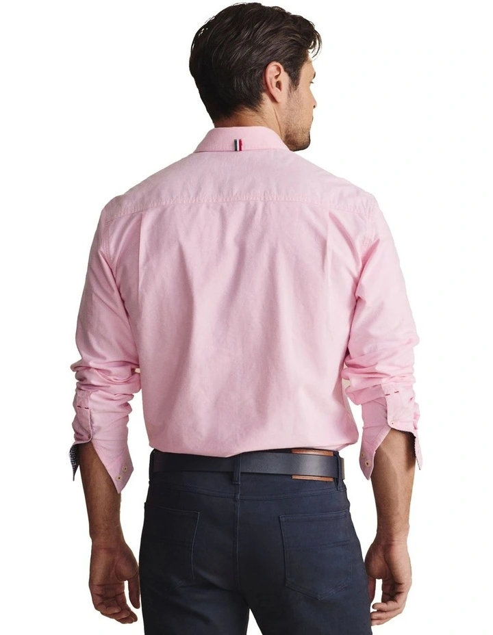 Aberdeen Long Sleeve Shirt in Pale Pink image 2