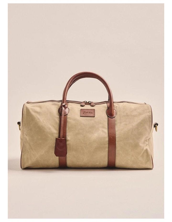 Erskine Duffle Bag in Stone image 1