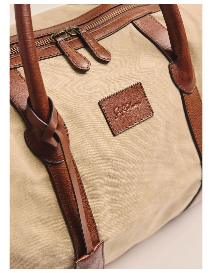 Erskine Duffle Bag in Stone image 3