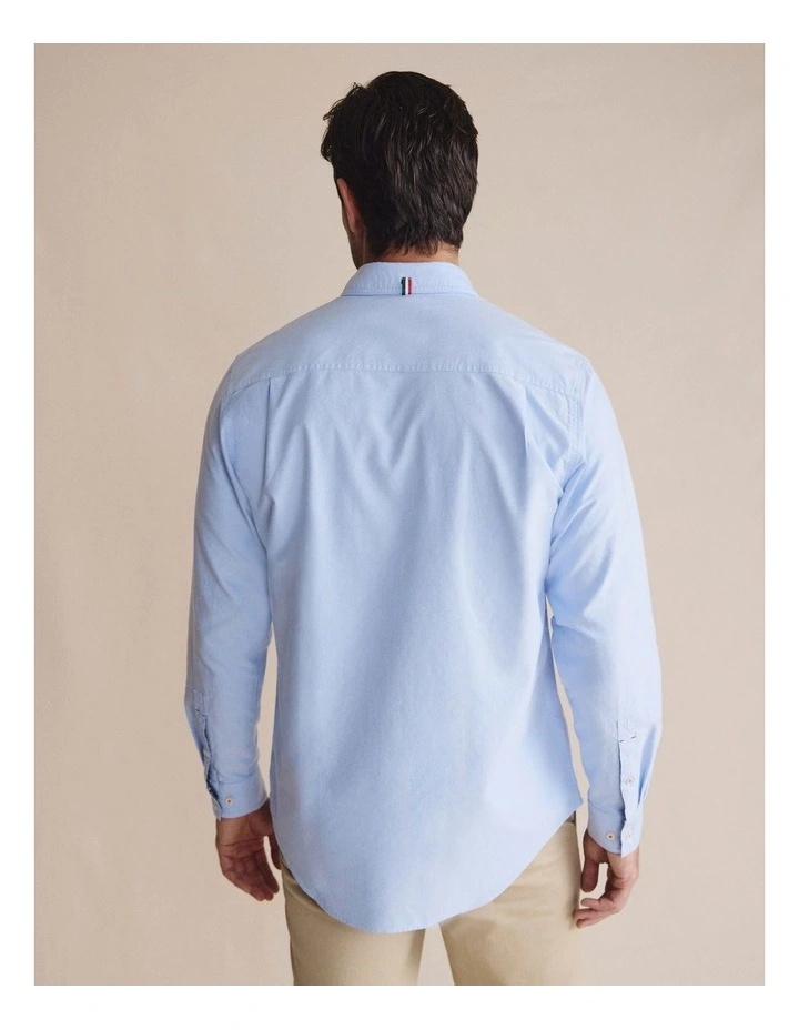 Aberdeen Long Sleeve Shirt 1SHM0001 in Blue image 2