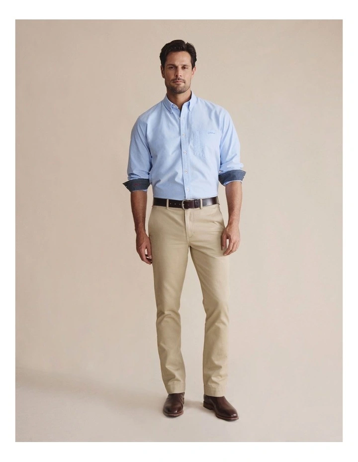 Aberdeen Long Sleeve Shirt 1SHM0001 in Blue image 3