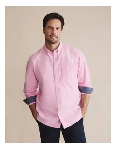 Aberdeen Long Sleeve Shirt in Pale Pink 1SHM0001