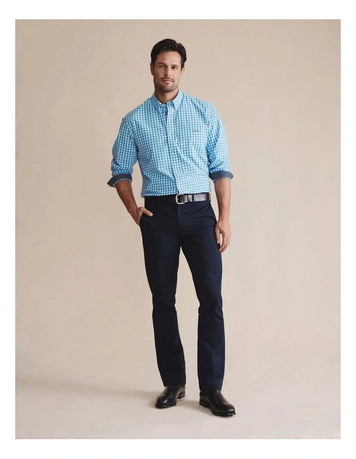 Holstein Long Sleeve Shirt in Pale Blue 1SHM0002 image 5