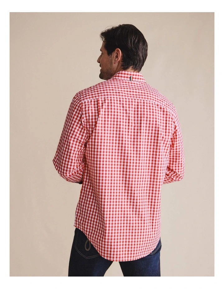 Holstein Long Sleeve Shirt 1SHM0002 in Red image 2