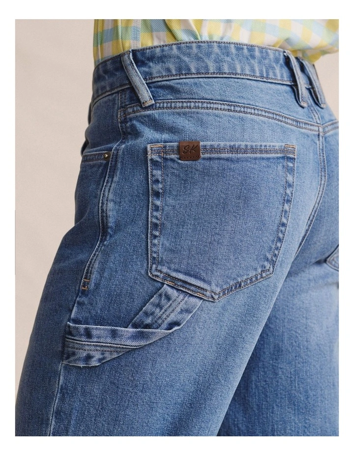 Guyra Relaxed Jean 1PAW00139R in Blue image 4