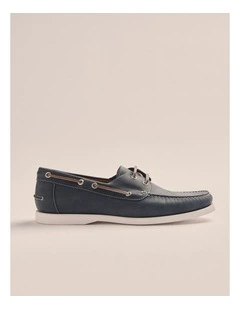 Portsea Boat Shoes K0039 in Navy