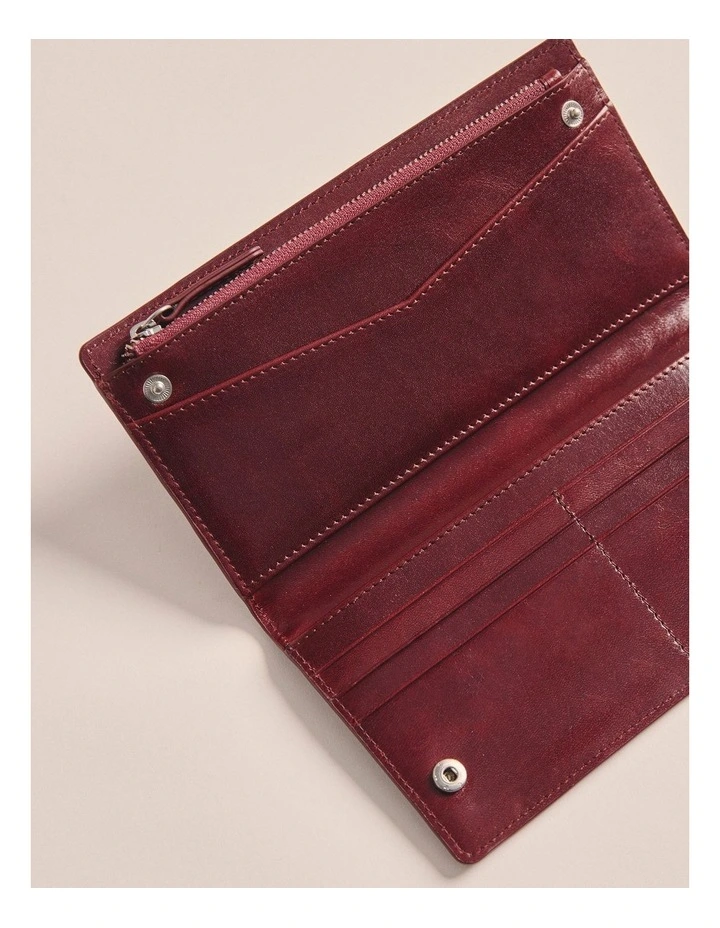 S.Kidman K0044 RED MARANOA WALLET image 2