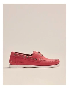 Noosa Boat Shoe K0068 in Coral
